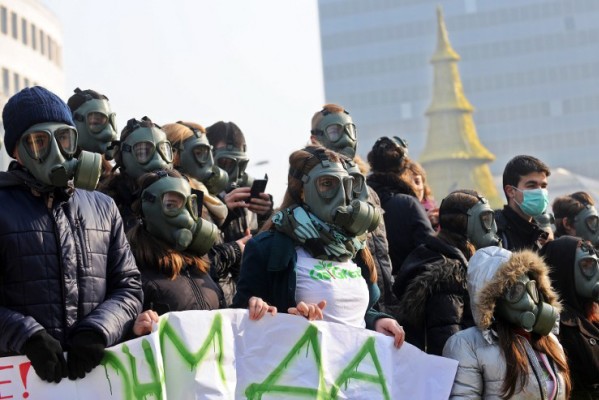 Nevolje u poreznom raju: makedonski protesti protiv zagađenja zraka