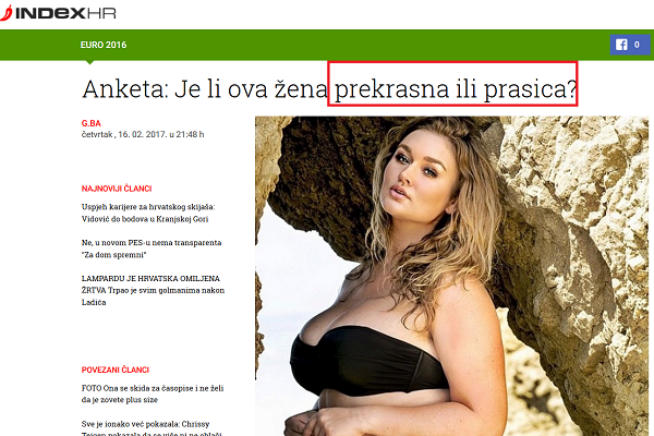 Libelino istraživanje seksizma u medijima i Indexov klikbejt šovinizam