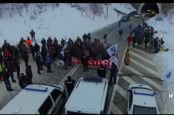 Blokirane prometnice u BiH: sretan dan nezavisnosti!