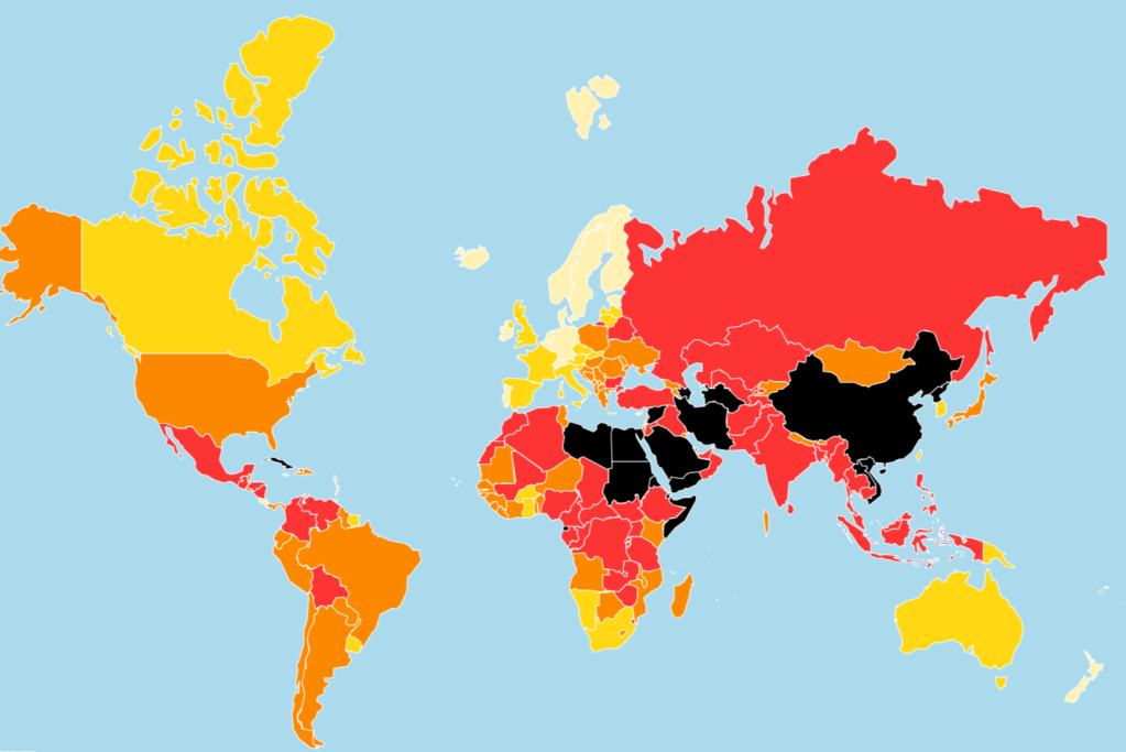 Ima li sigurne zemlje za novinare?